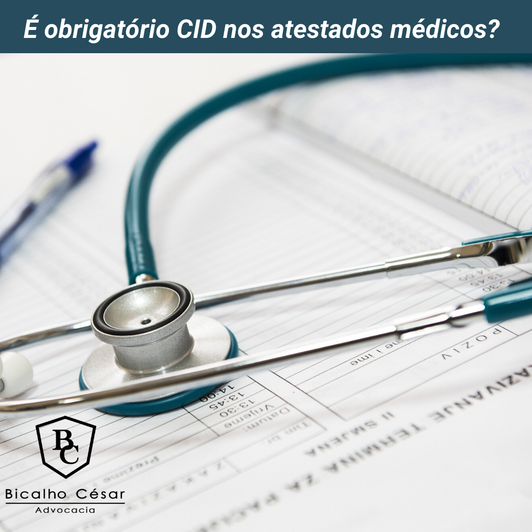 É obrigatório CID nos atestados médicos? | Jusbrasil