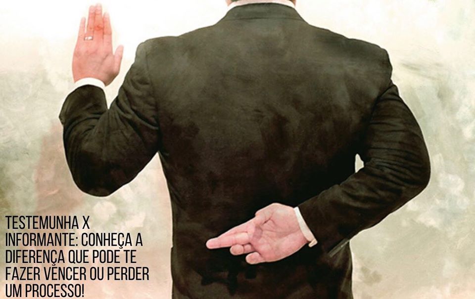 Testemunha x Informante conheça a diferença que pode te fazer vencer ou perder um processo!