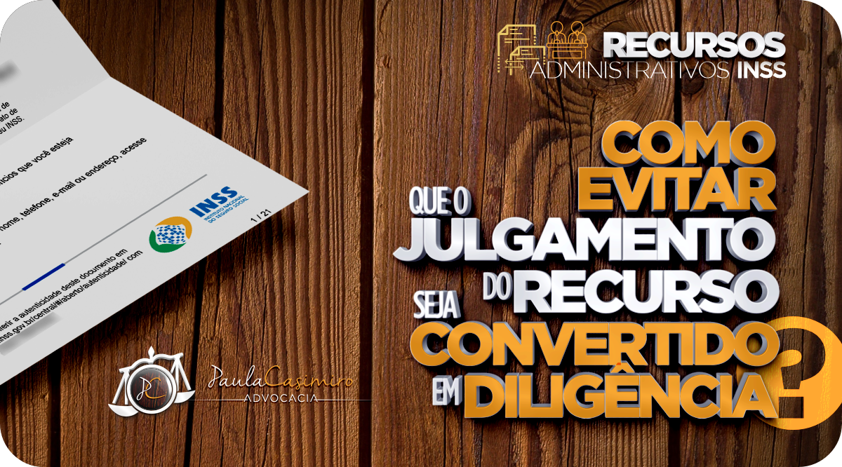 Como Evitar que o Julgamento do Recurso Seja Convertido em Diligência ...