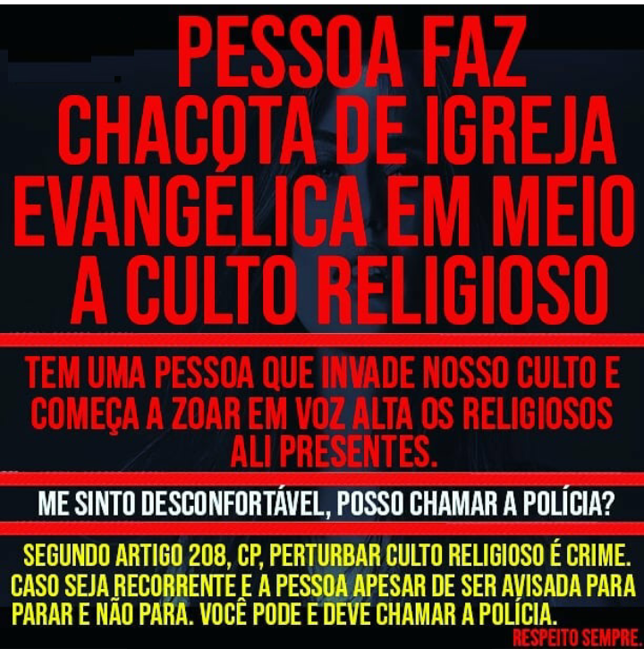 O crime de intolerância religiosa e a proteção da dignidade da pessoa ...