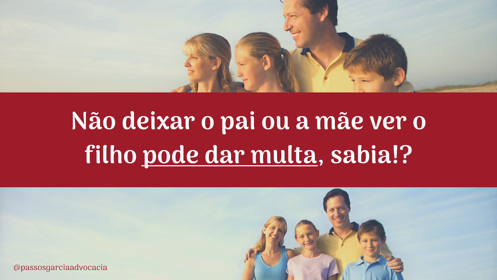 Não deixar o pai ou a mãe ver o filho pode dar multa, sabia? | Jusbrasil