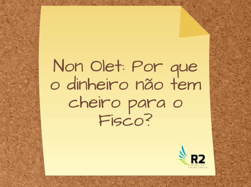 Por que o dinheiro não tem cheiro para o Fisco? | Jusbrasil